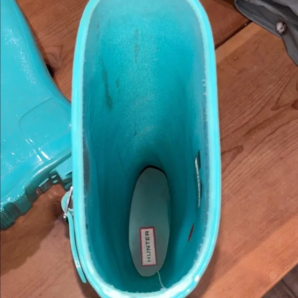 Hunter Aqua Tall Rain Boots